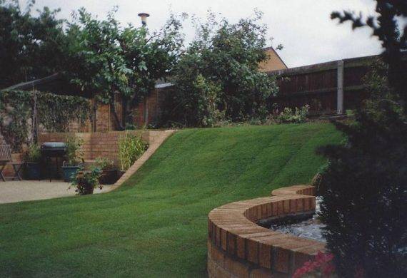 Re-turfing in Abingdon