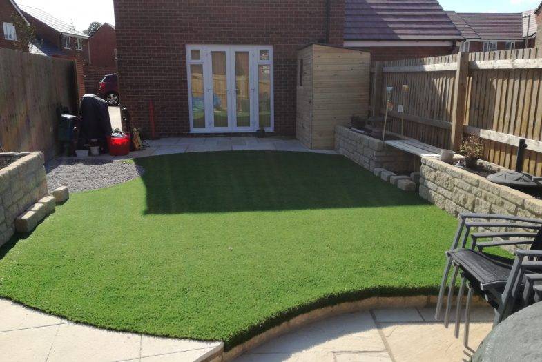 Completed South Abingdon Garden