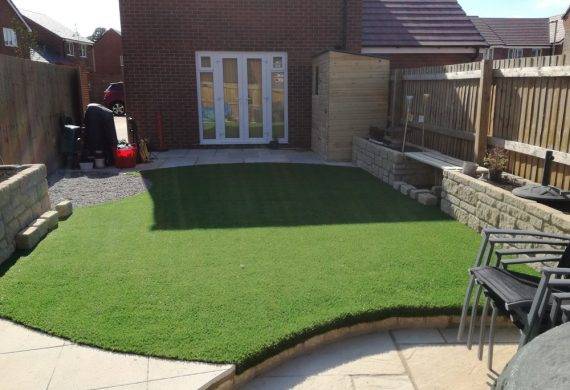 South Abingdon Suburban Garden Build Completed