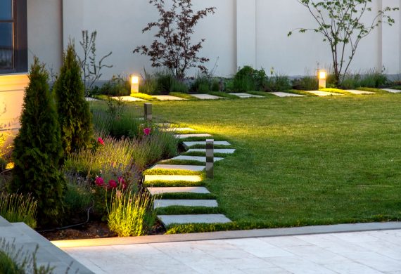 Garden Design in Radley idea- a elegant garden path