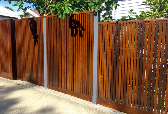 Orange and Brown Fencing